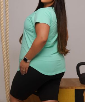 Blusas plus size poliéster