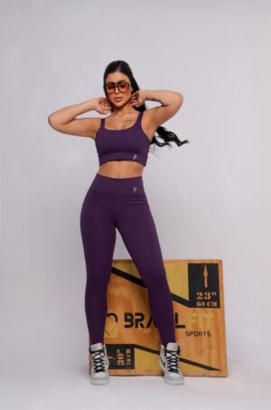 Conjunto legg poliamida prêmio zero transparência